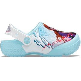 Crocs for kids Fl Ol Disney La Reine des Neiges 2 Clog bleu 206167 4O9 multicolore