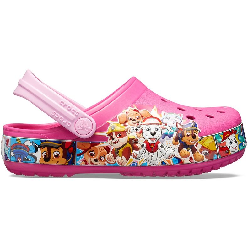 Crocs pour enfants Fl Paw Patrol Band Clog rose 205509 670