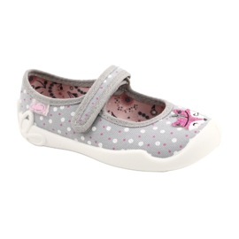 Ballerines Fille BLANCA BEFADO 114X425 blanche rose gris