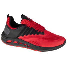 4F Hommes Gecko M D4L21-OBMS102 62S chaussures le noir rouge