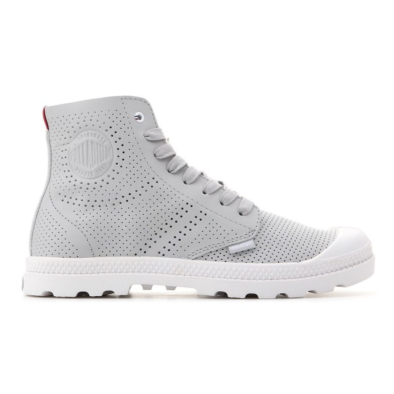 Chaussures Palladium Mid Lp Perf W 95756-073-M gris