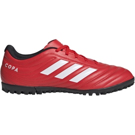 Adidas Copa 20.4 Tf chaussures de football rouge G28521 Adidas Copa 20.4 Tf chaussures de football rouge G28521