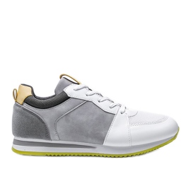 Chaussures de sport en éco-cuir blanches Elaine Chaussures de sport en éco-cuir blanches Elaine