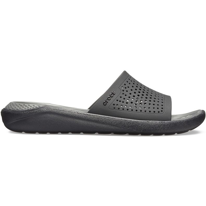 Crocs Literide Slide noir-gris 205 183 0DD le noir