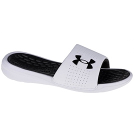 Under Armour Playmaker Glissières Fixes M 3000061-102 blanche