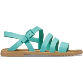 Sandales femme Crocs Tulum Sandal menthe 206107 3U3 vert