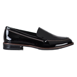 Mocassins laqués Sergio Leone noir