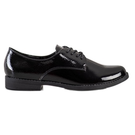 SHELOVET Chaussures à lacets classiques noir