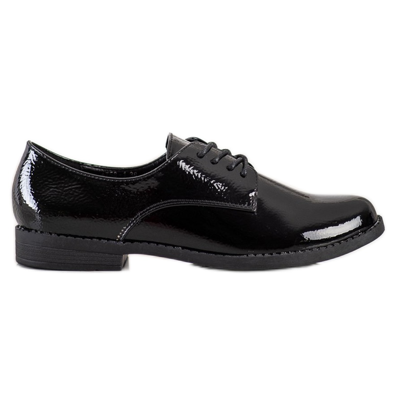 SHELOVET Chaussures à lacets classiques le noir