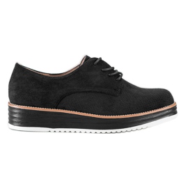 Renda Chaussures ajourées sur la plateforme le noir