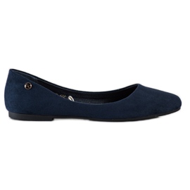 Ballerines Sergio Leone classiques bleu marine bleu