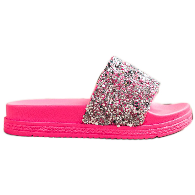 Seastar Pantoufles À La Mode Sur La Plateforme rose argent
