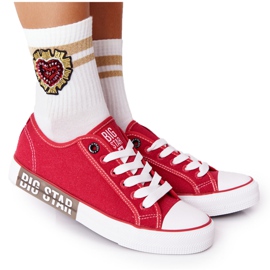 Baskets Femme Big Star HH274115 Rouge Baskets Femme Big Star HH274115 Rouge