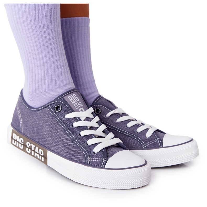 Baskets Femme Big Star HH274114 Bleu Marine Baskets Femme Big Star HH274114 Bleu Marine