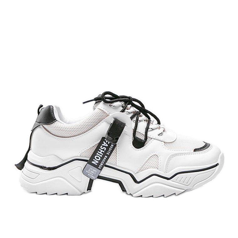 Baskets de sport Kenya noires et blanches