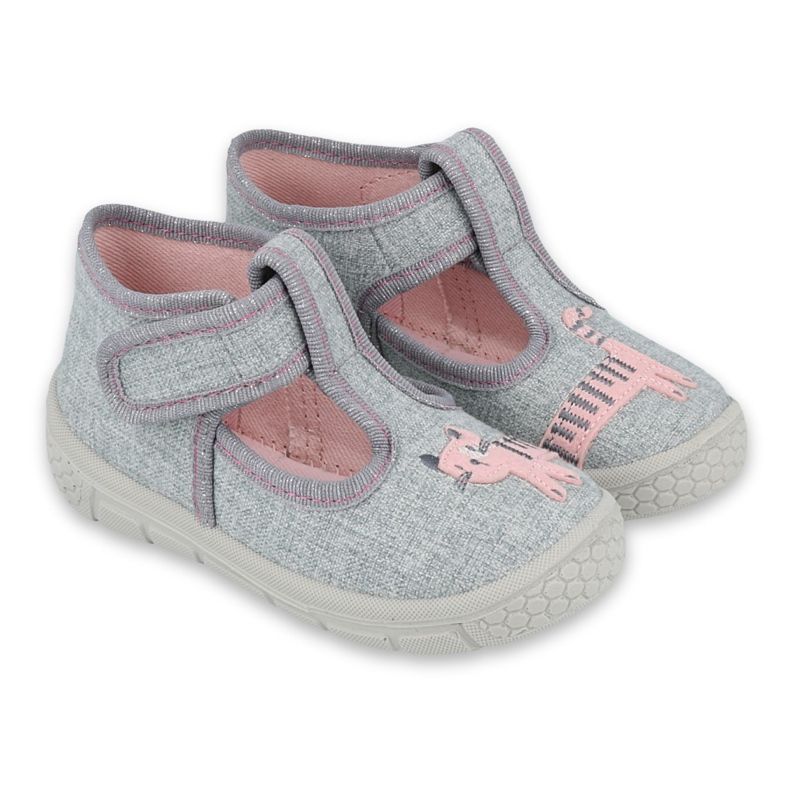 Chaussures enfant Befado 531P072 rose gris
