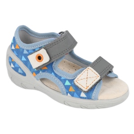 Befado chaussures pour enfants pu 065X158 bleu multicolore Befado chaussures pour enfants pu 065X158 bleu multicolore