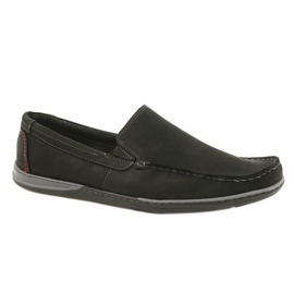 Mario Pala Mocassins homme 763 daim noir