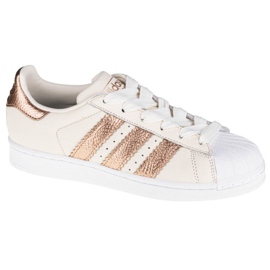 Chaussures Adidas Superstar W CG6449 blanc