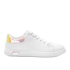 Baskets holographiques blanches Mackayla