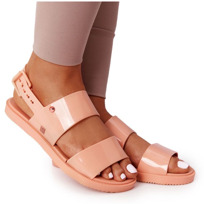 Sandales en caoutchouc écologiques parfumées ZAXY HH285164 Orange beige