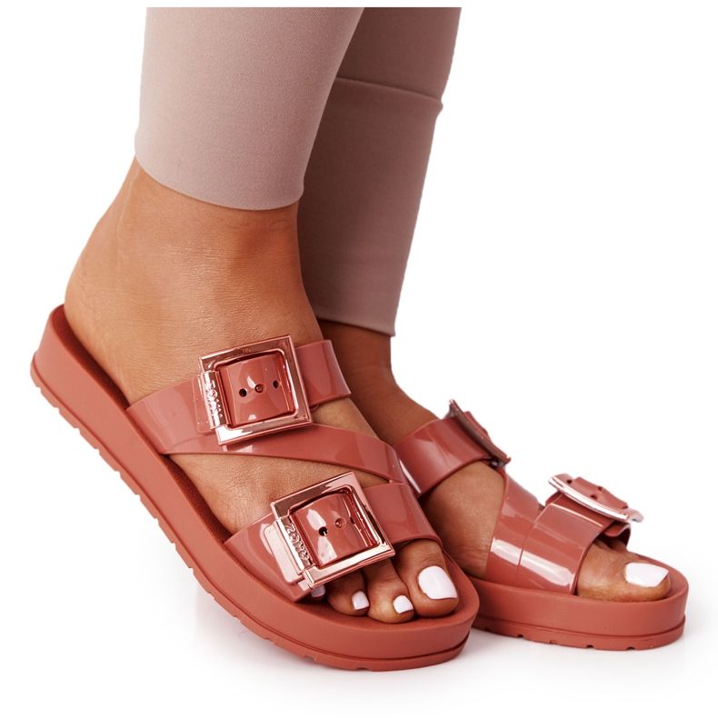 Chaussons Caoutchouc Eco Parfumés ZAXY HH285106 Ceglaste brun