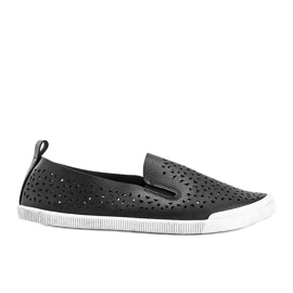 Baskets ajourées Maegan noires