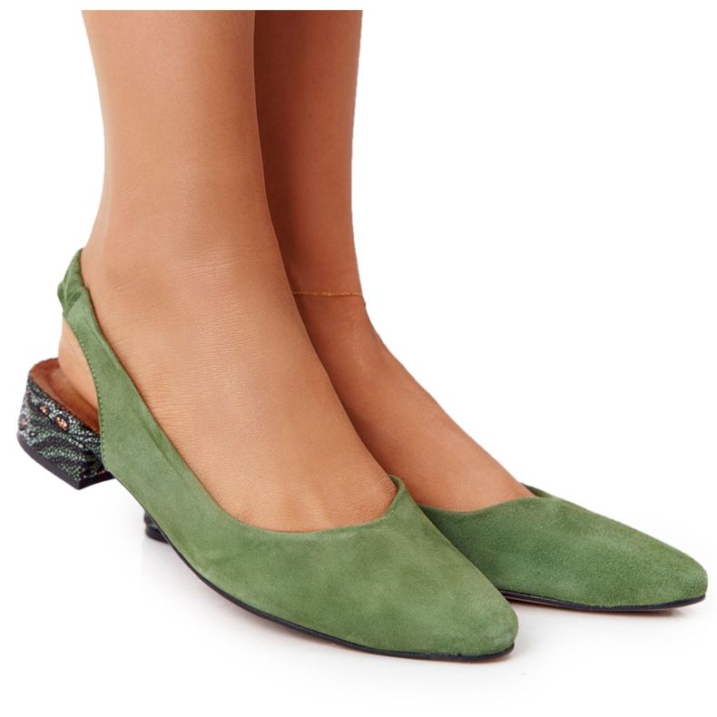 Ballerines Maciejka Vert 04482-09