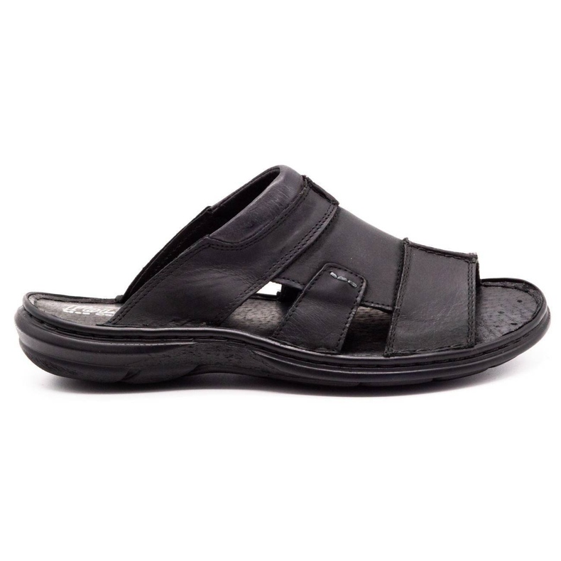 Polbut Chaussons homme 358 noir le noir