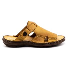 Polbut Chaussons homme 356 rouge orange Polbut Chaussons homme 356 rouge orange