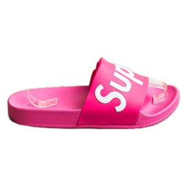 Seastar Pantoufles Super Caoutchouc rose