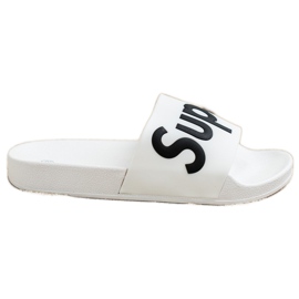 Seastar Pantoufles Super Caoutchouc blanche