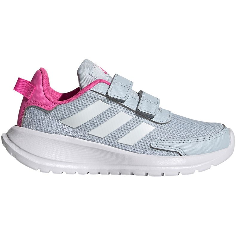 Adidas Tensaur Run C chaussures pour enfants gris-rose FY9197