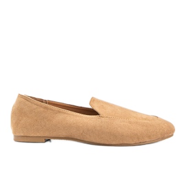 Mocassins Devyn en éco-suède beige