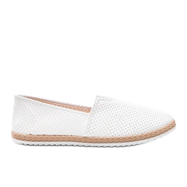 Mocassins ajourés blancs Jaylene