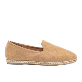 Mocassins femme Kathryn beiges