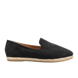 Mocassins femme noirs Kathryn