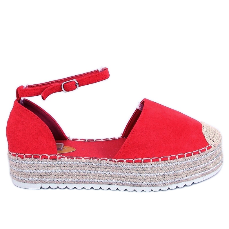 Espadrilles, sandales rouge 2138 Rouge Espadrilles, sandales rouge 2138 Rouge