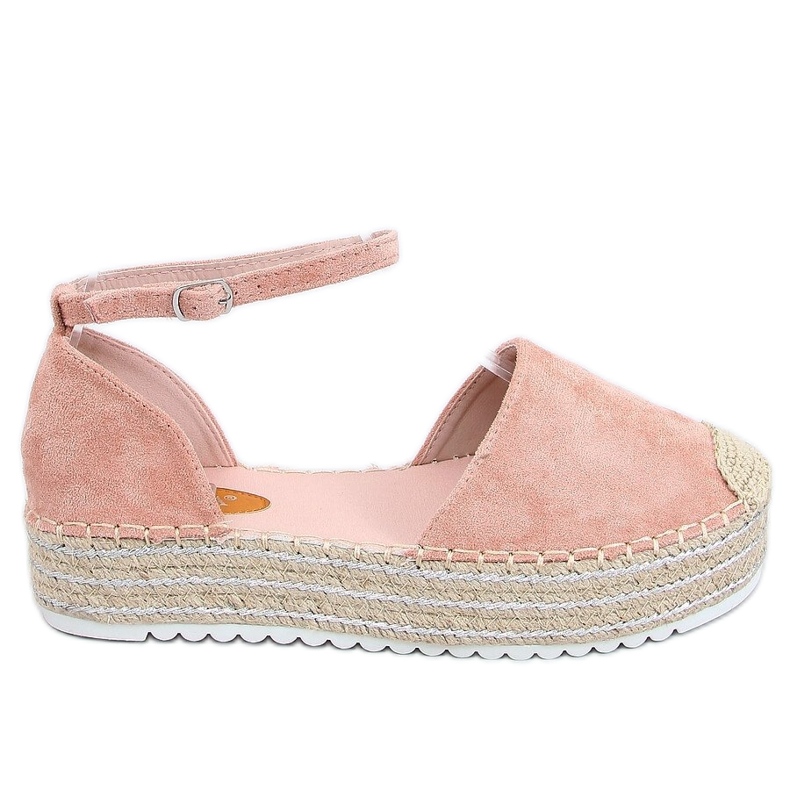 Espadrilles, sandales rose 2138 Rose Espadrilles, sandales rose 2138 Rose