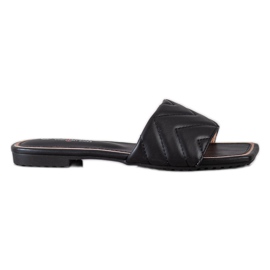 S. BARSKI Chaussons matelassés S.BARSKI le noir S. BARSKI Chaussons matelassés S.BARSKI le noir