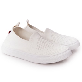 Baskets à enfiler pour enfants Big Star HH374105 blanches