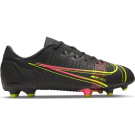 Nike Mercurial Vapor 14 Academy FG / MG Junior CV0811 090 chaussures de football noir noir