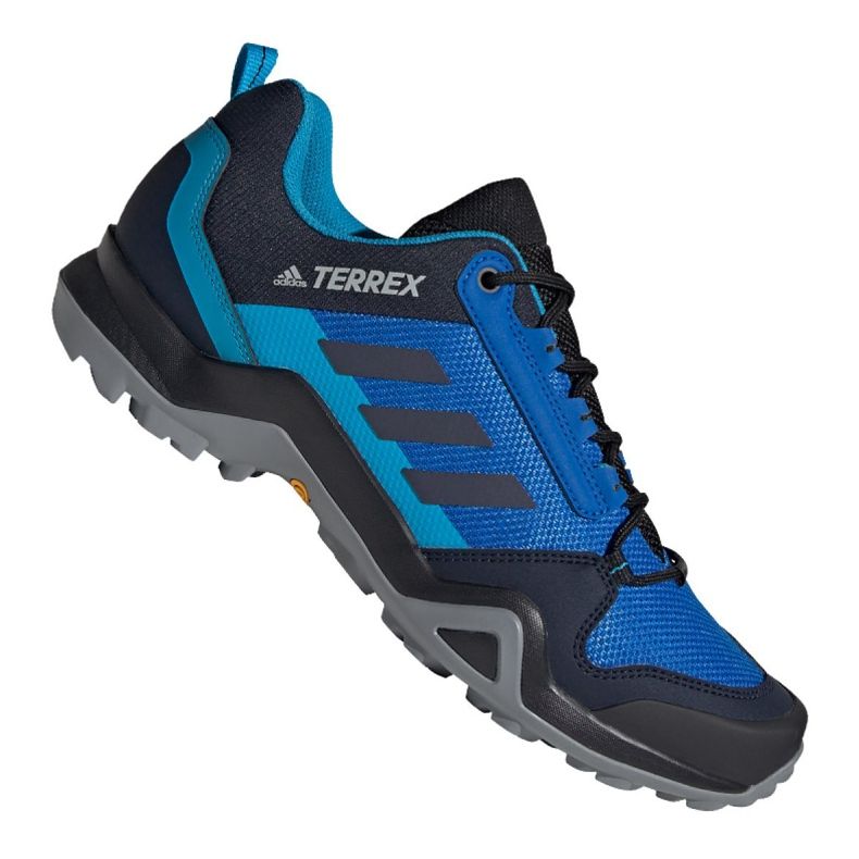 Chaussures Adidas Terrex AX3 M EG6176 le noir bleu multicolore Chaussures Adidas Terrex AX3 M EG6176 le noir bleu multicolore