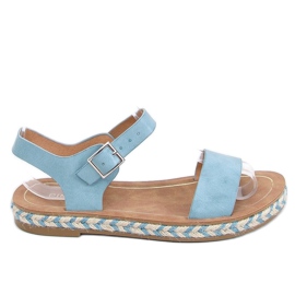 TH005 Sandales espadrilles bleues TH005 Sandales espadrilles bleues