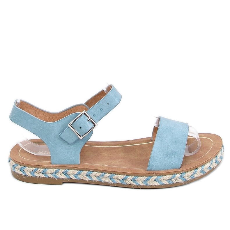TH005 Sandales espadrilles bleues TH005 Sandales espadrilles bleues