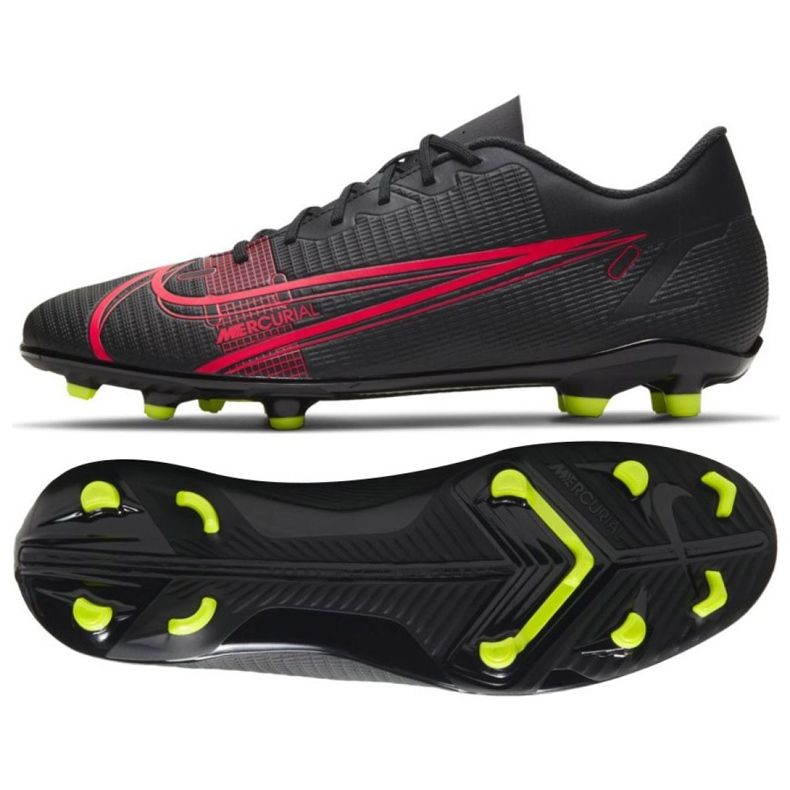 Chaussures de football Nike Mercurial Vapor 14 Club FG / MG M CU5692 090 multicolore noir