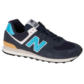 New Balance M ML574MS2 bleu marine