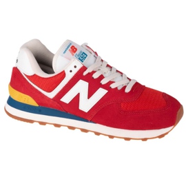 Chaussures New Balance M ML574HA2 rouge