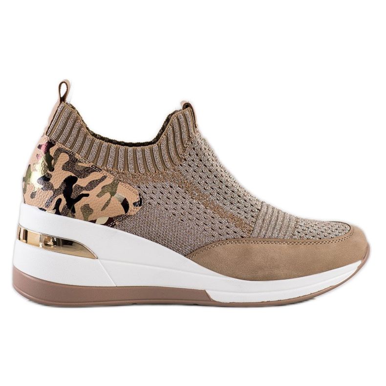 ARTIKER Baskets à enfiler à imprimé Moro brun ARTIKER Baskets à enfiler à imprimé Moro brun