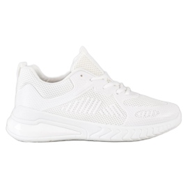 SHELOVET Chaussures de sport ajourées blanc